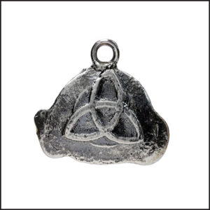 Dune Oxidised Silver Celtic Pendant