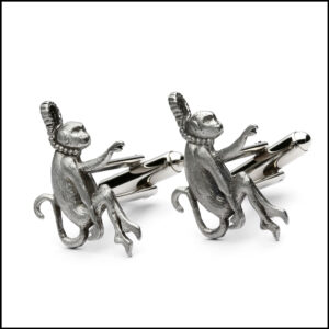 Hartlepool Monkey Cufflinks