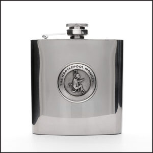 Hartlepool Monkey Hip Flask