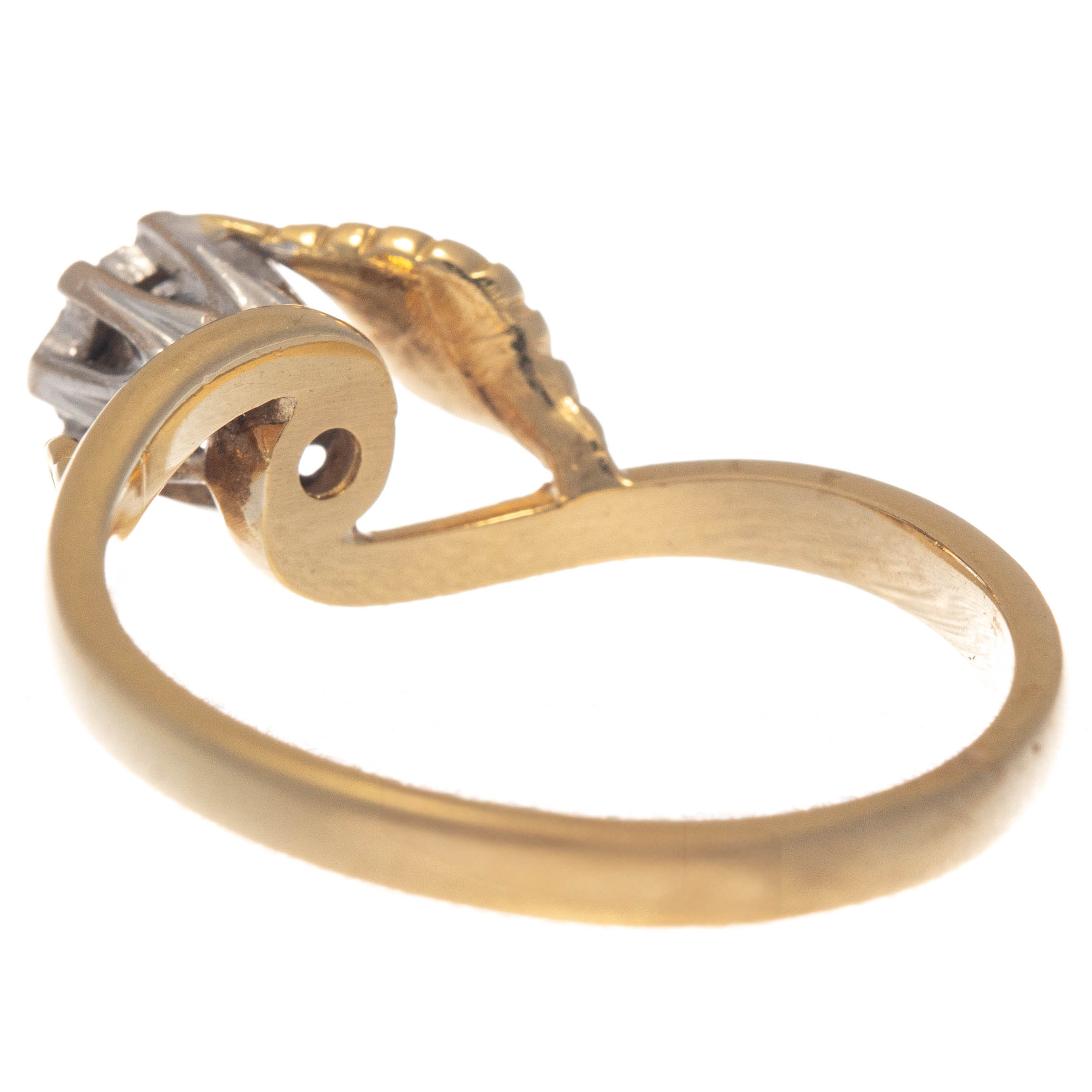 18ct Gold Single Stone Diamond Ring - Image 3
