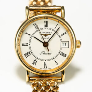 Gold Lady's Longines Bracelet Watch