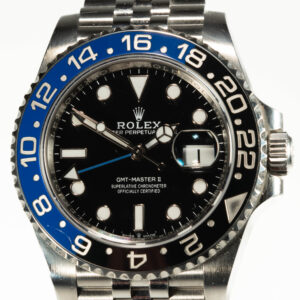 SOLD - Rolex Steel GMT Master II Bracelet Watch