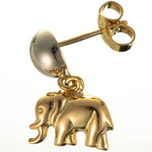 18ct Gold "Elephant" Earrings