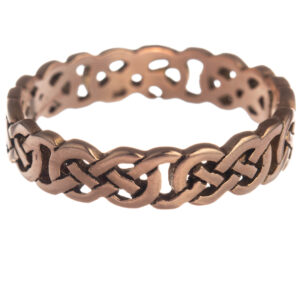9ct Rose Gold Celtic Band Ring