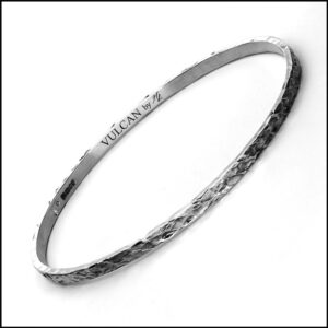 Vulcan Silver Bangle