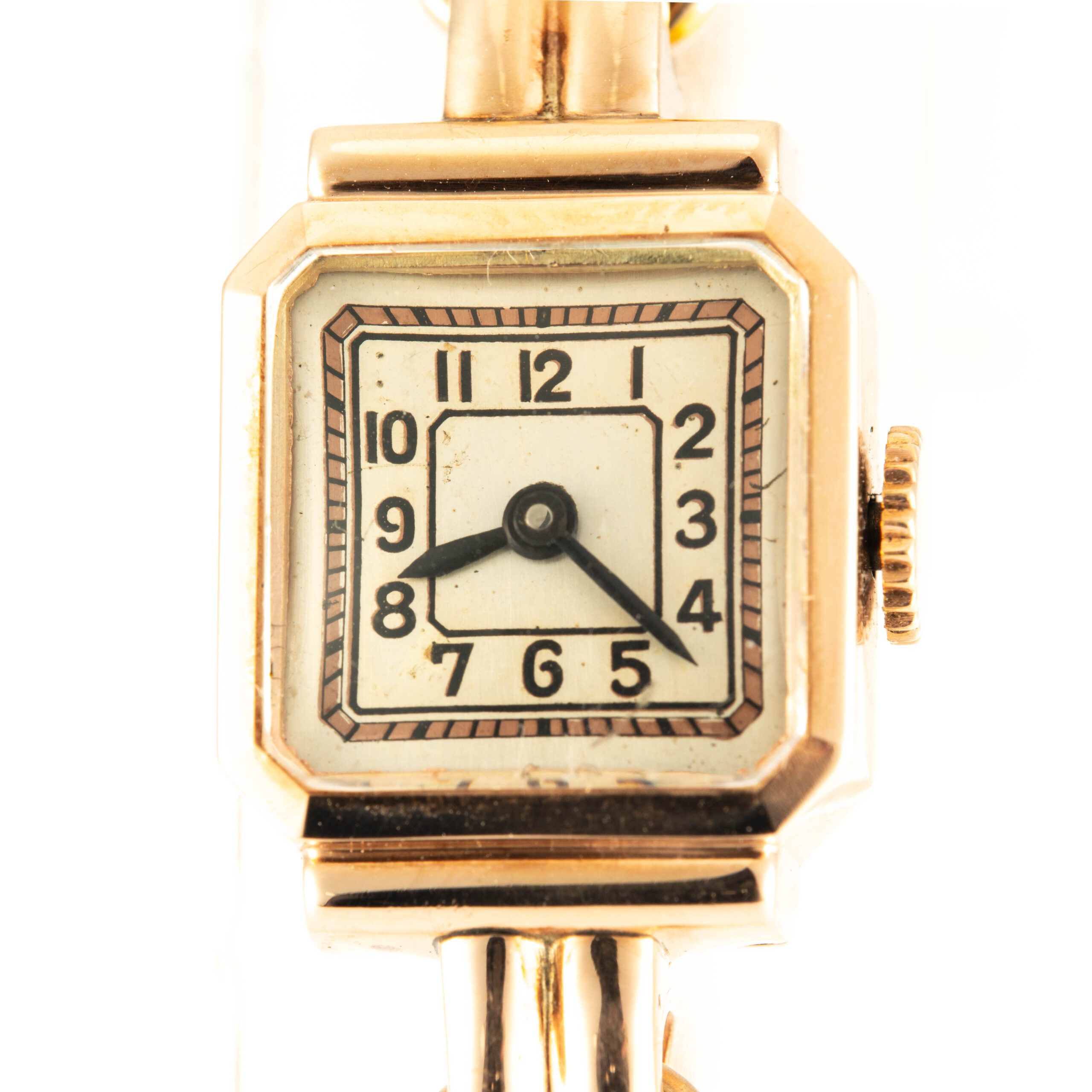 9ct Gold Lady's Bracelet Watch - Image 3