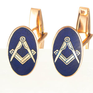9ct Gold Masonic Cufflinks