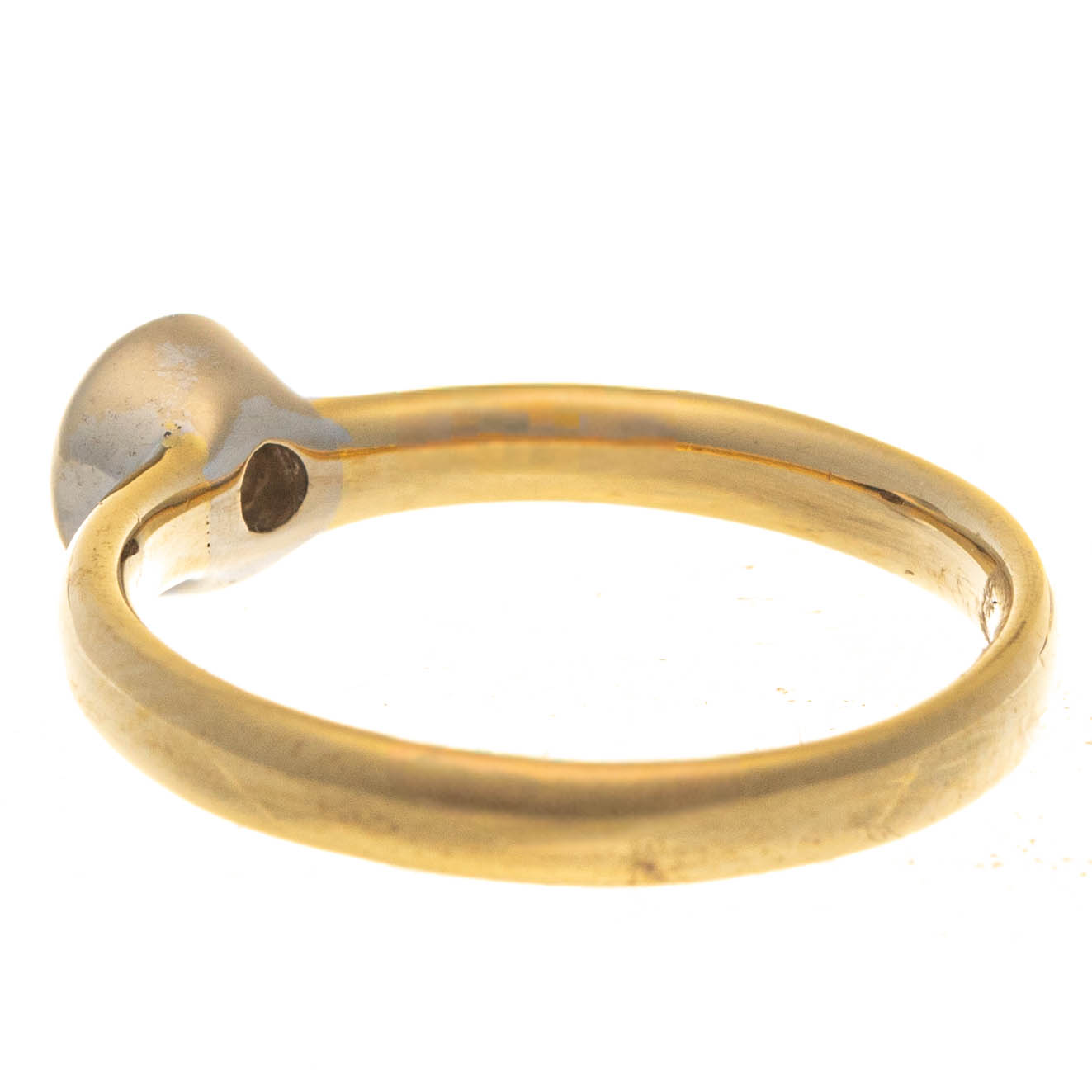 18ct Gold Solitaire Diamond Ring - Image 3