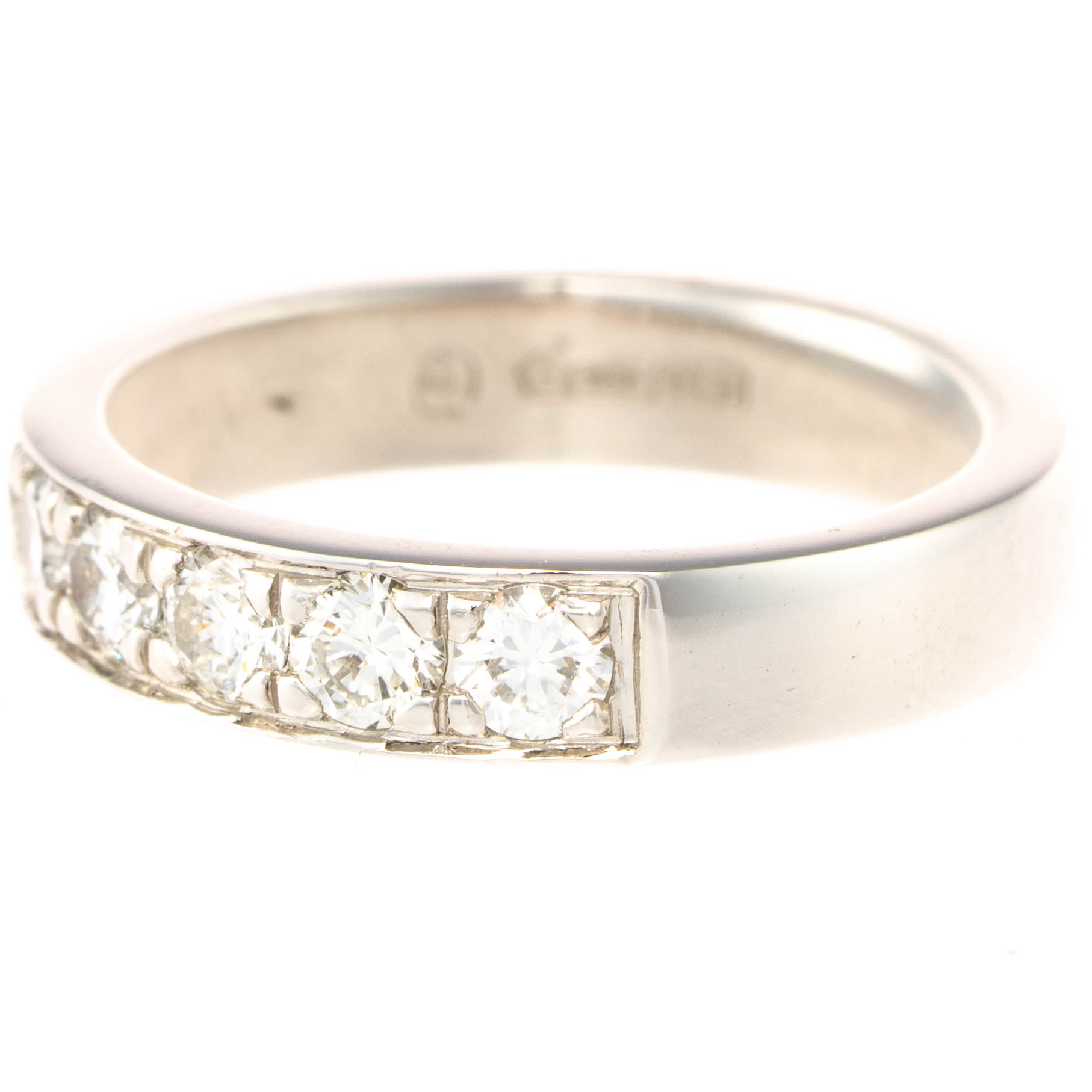 Platinum Diamond Set Eternity Ring