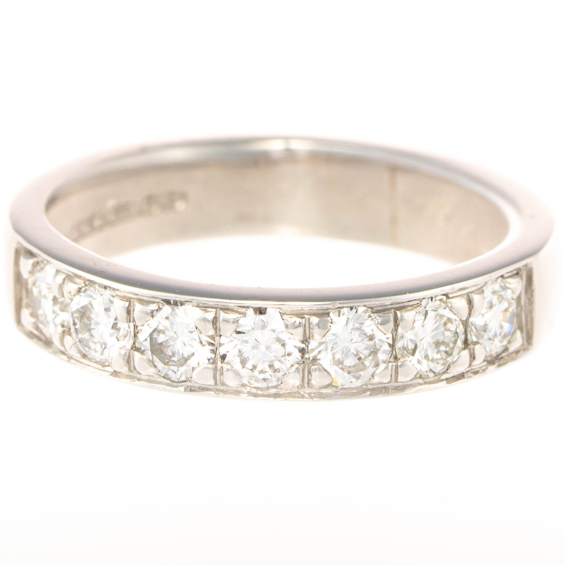 Platinum Diamond Set Eternity Ring - Image 2