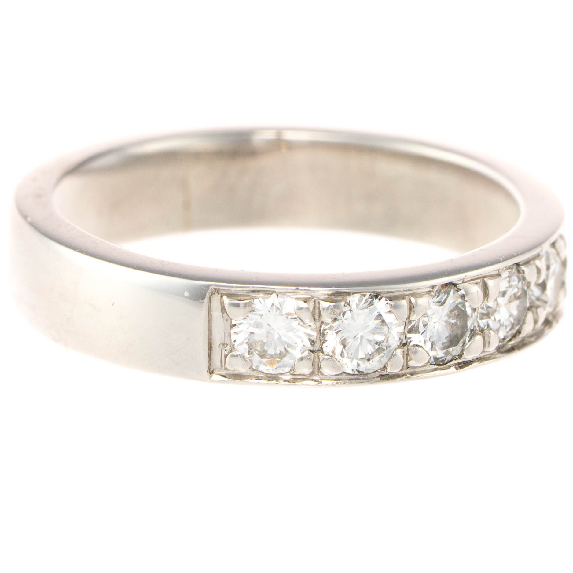Platinum Diamond Set Eternity Ring - Image 3