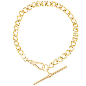 9ct Gold Albert Bracelet