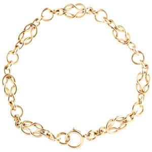 9ct Gold 'Lover's Knot' Bracelet