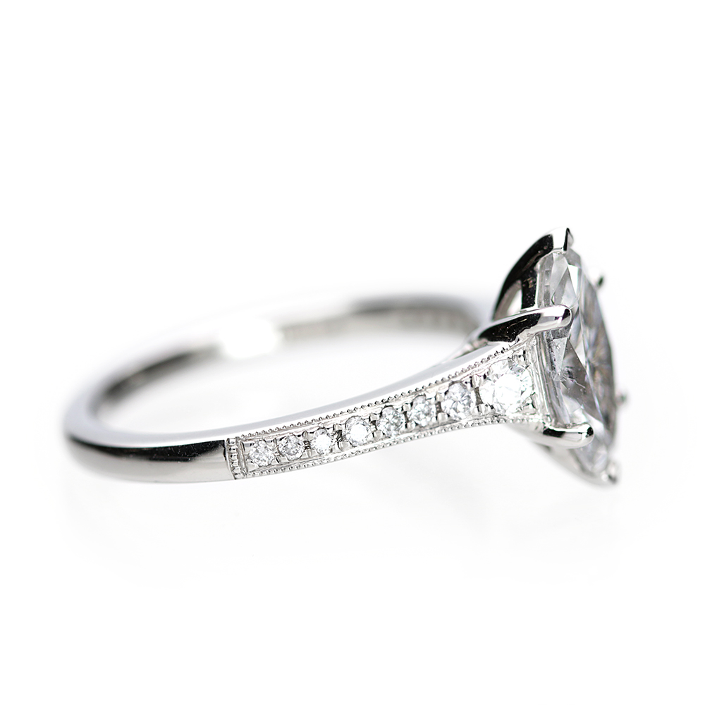 Platinum Diamond Ring - Image 2
