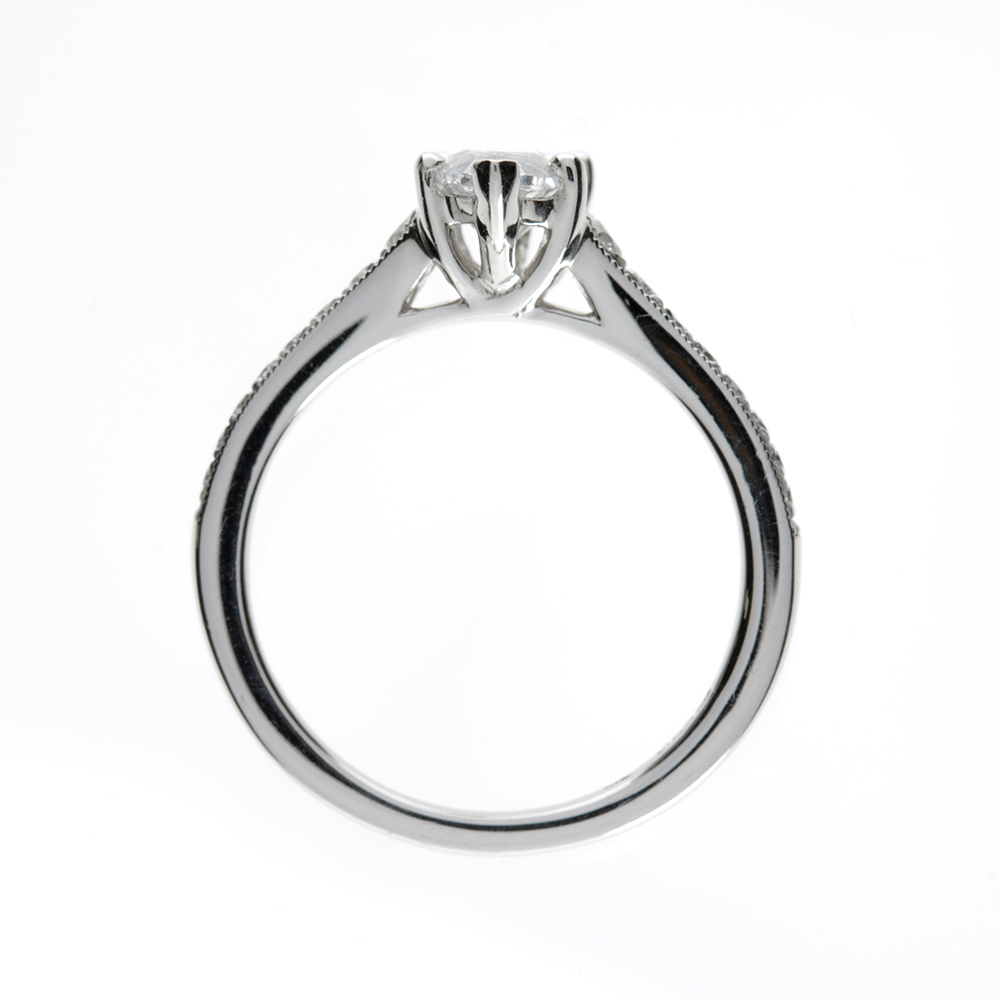 Platinum Diamond Ring - Image 4