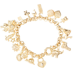 9ct Yellow Gold Charm Bracelet