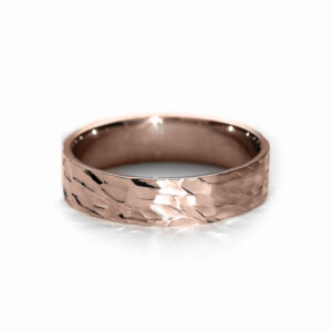 Vulcan_5mm Solo_9ct_Rose Gold_Brushed-bespoke-wedding-ring-mens