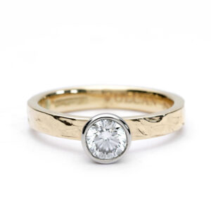 Vulcan_Love_0.50ct Diamond_9ct Yellow Gold_Platinum_Front