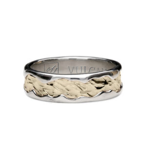 Vulcan_Organic_Platinum_9ct Yellow Gold-wedding-ring